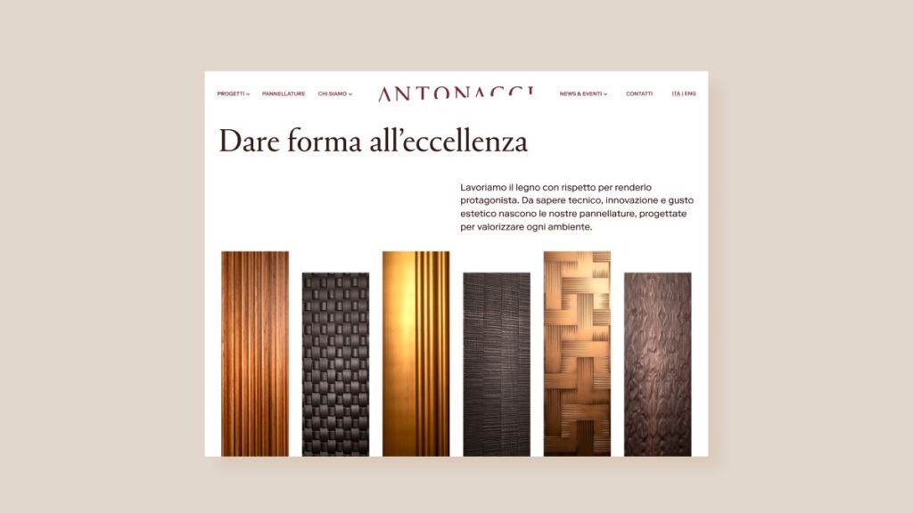 60 anni di saper fare e bellezza: Antonacci Falegnamerie celebra la sua storia con un nuovo racconto digitale